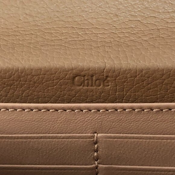 Chloé Marcie Long Flap Leather Wallet NWOT - Picture 8 of 10